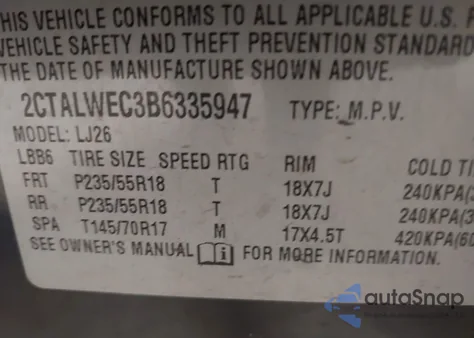 2011 GMC Terrain Slt-2 from USA, damaged, VIN 2CTALWEC3B6335947